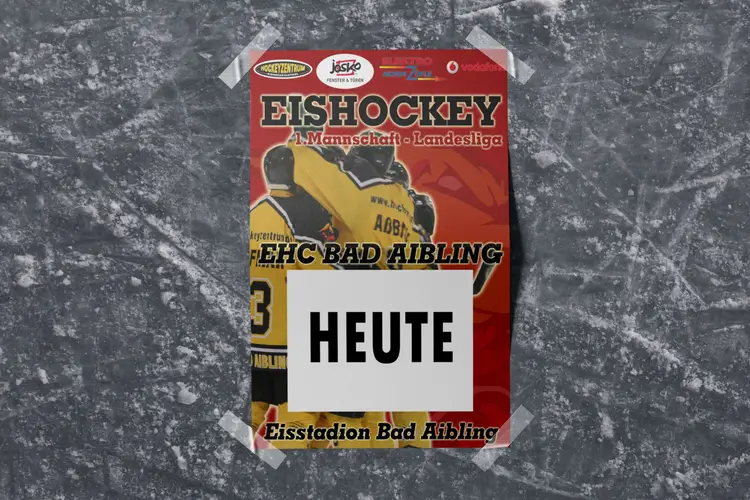 EHC Aibdogs Bad Aibling Plakate